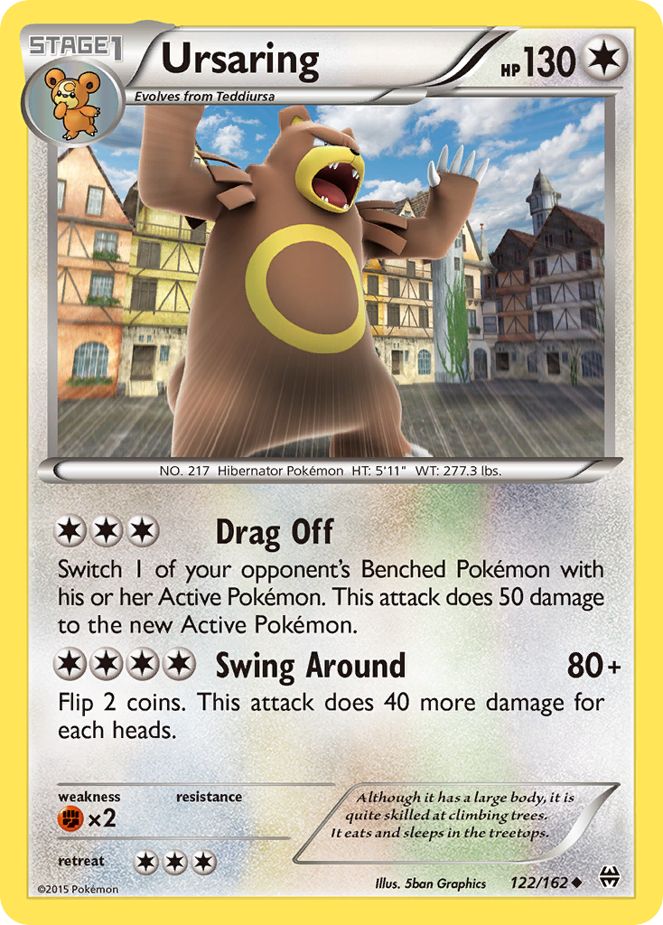 Ursaring (122/162) [XY: BREAKthrough] | Enigma On Main