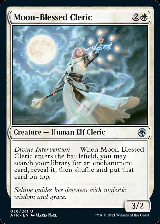 Moon-Blessed Cleric [Dungeons & Dragons: Adventures in the Forgotten Realms] | Enigma On Main