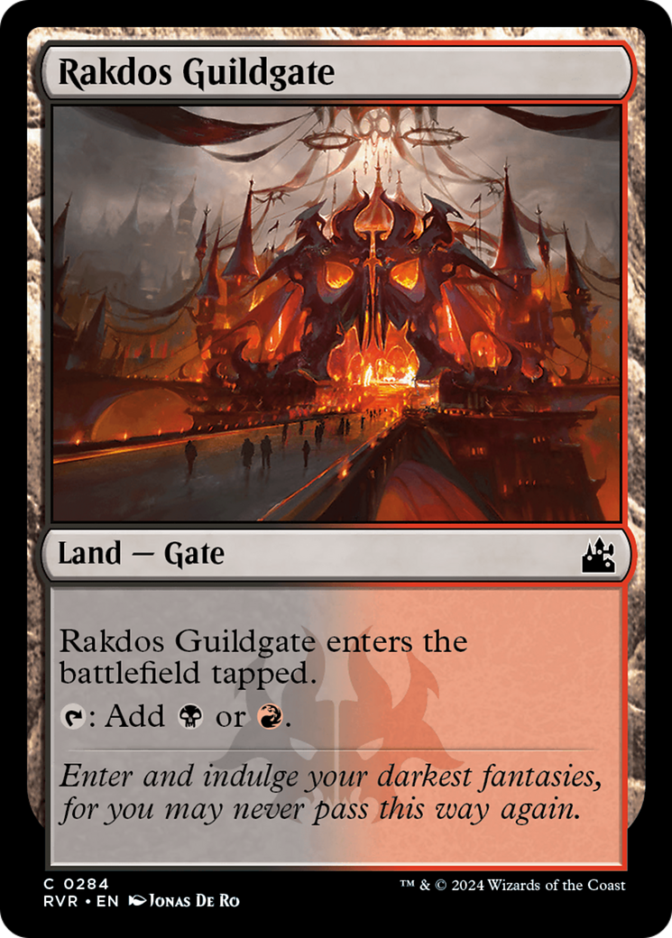 Rakdos Guildgate [Ravnica Remastered] | Enigma On Main