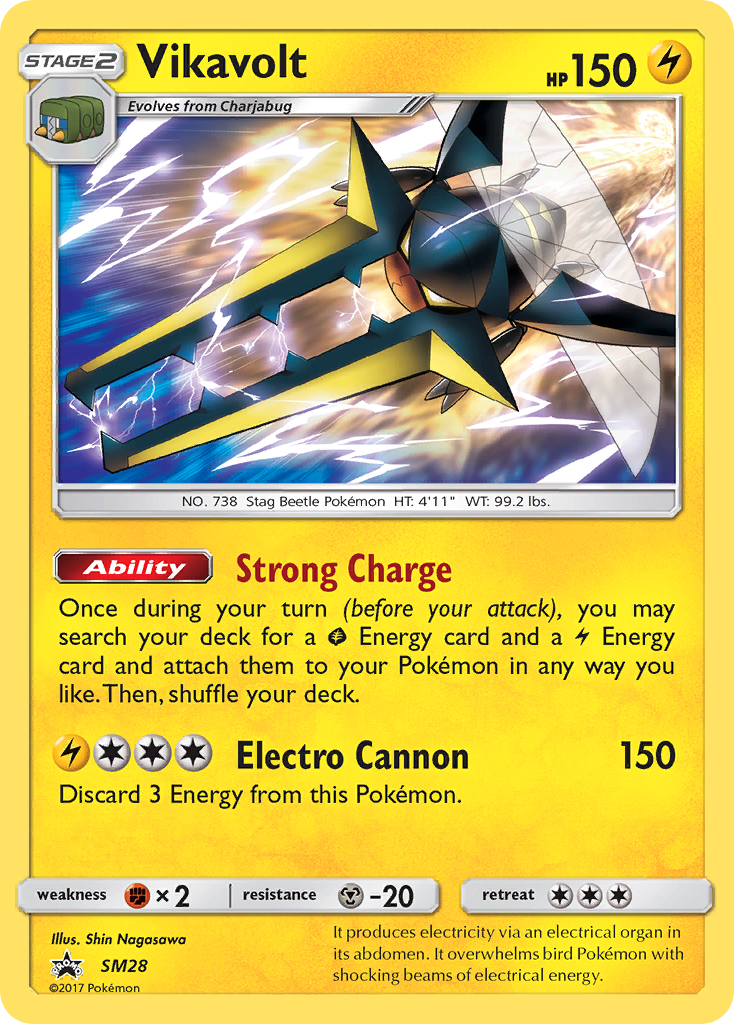 Vikavolt (SM28) [Sun & Moon: Black Star Promos] | Enigma On Main