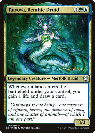 Tatyova, Benthic Druid [Dominaria Promos] | Enigma On Main