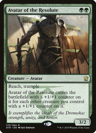 Avatar of the Resolute [Dragons of Tarkir] | Enigma On Main