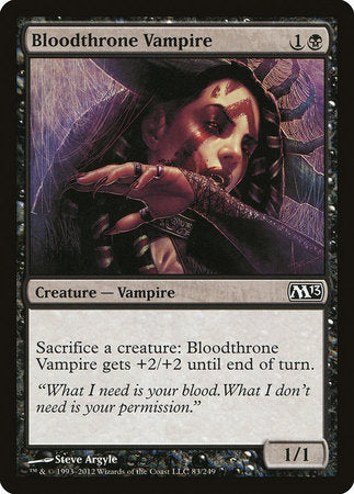 Bloodthrone Vampire [Magic 2013] | Enigma On Main