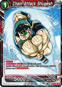 Chain Attack Shugesh (Uncommon) [BT13-008] | Enigma On Main