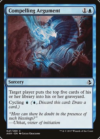 Compelling Argument [Amonkhet] | Enigma On Main