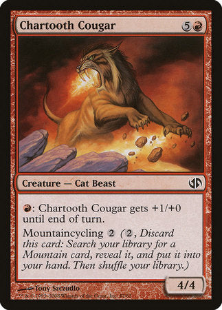 Chartooth Cougar [Duel Decks: Jace vs. Chandra] | Enigma On Main