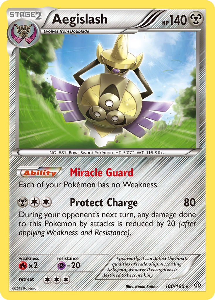 Aegislash (100/160) [XY: Primal Clash] | Enigma On Main