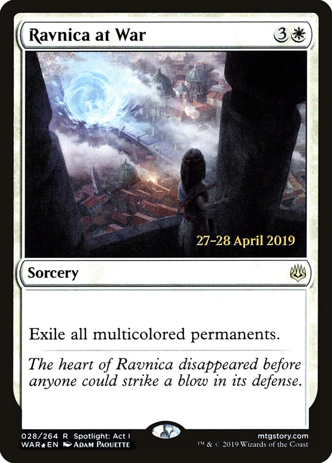 Ravnica at War  [War of the Spark Prerelease Promos] | Enigma On Main