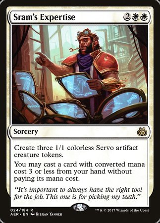 Sram's Expertise [Aether Revolt] | Enigma On Main