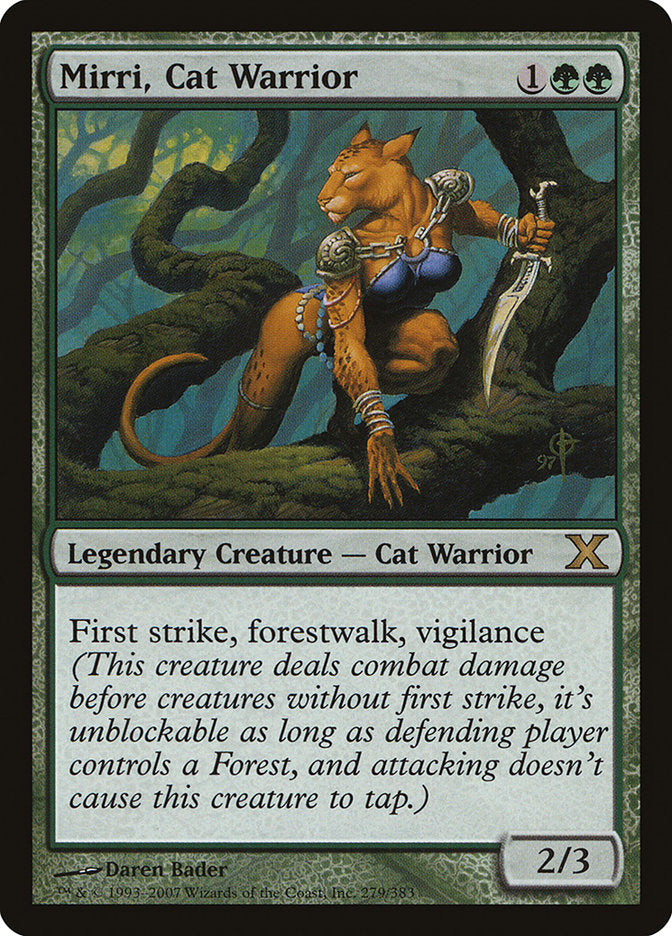 Mirri, Cat Warrior [Tenth Edition] | Enigma On Main