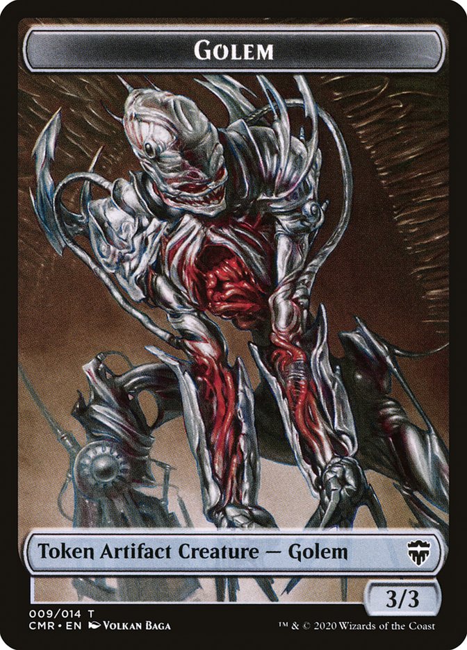Golem Token [Commander Legends Tokens] | Enigma On Main