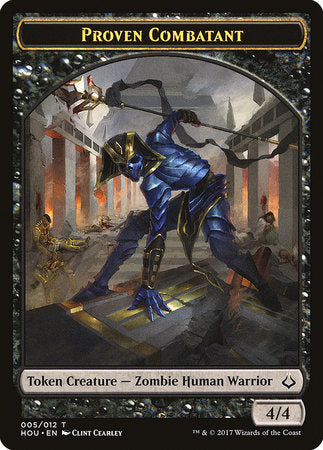 Proven Combatant Token [Hour of Devastation Tokens] | Enigma On Main