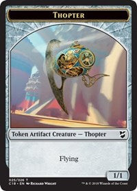 Thopter (025) // Servo Double-sided Token [Commander 2018 Tokens] | Enigma On Main