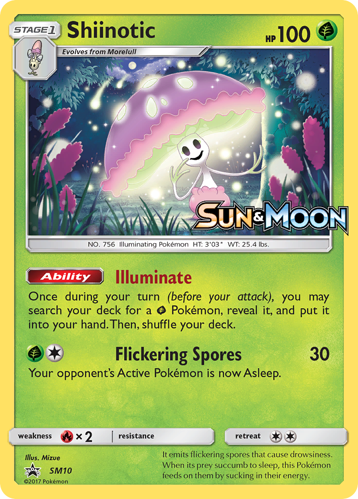 Shiinotic (SM10) [Sun & Moon: Black Star Promos] | Enigma On Main