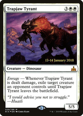 Trapjaw Tyrant [Rivals of Ixalan Promos] | Enigma On Main