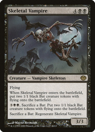 Skeletal Vampire [Duel Decks: Garruk vs. Liliana] | Enigma On Main