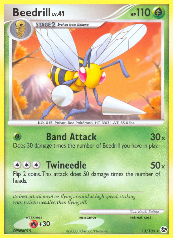 Beedrill (13/106) [Diamond & Pearl: Great Encounters] | Enigma On Main