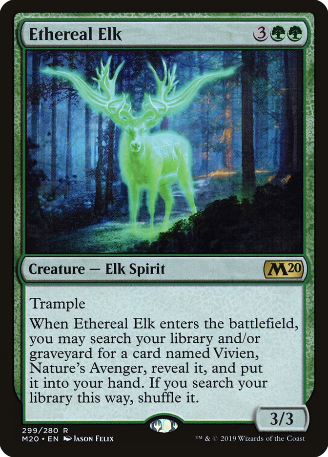 Ethereal Elk [Core Set 2020] | Enigma On Main
