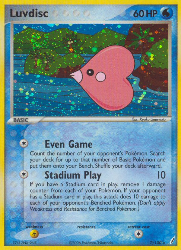 Luvdisc (7/100) [EX: Crystal Guardians] | Enigma On Main