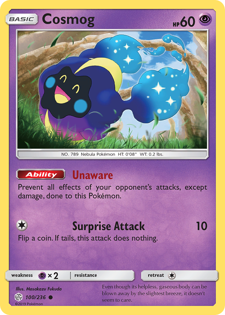 Cosmog (100/236) [Sun & Moon: Cosmic Eclipse] | Enigma On Main