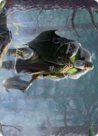 Fynn, the Fangbearer Art Card (Gold-Stamped Signature) [Kaldheim: Art Series] | Enigma On Main