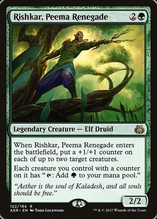 Rishkar, Peema Renegade [Aether Revolt] | Enigma On Main