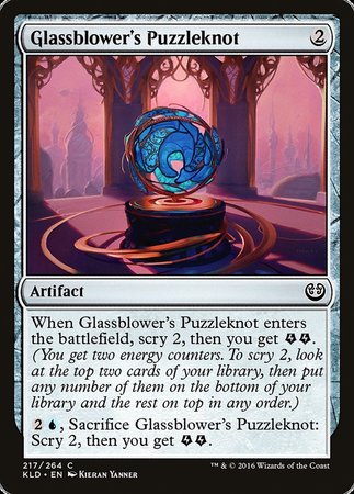 Glassblower's Puzzleknot [Kaladesh] | Enigma On Main