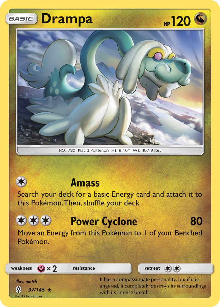 Drampa (97/145) [Sun & Moon: Guardians Rising] | Enigma On Main