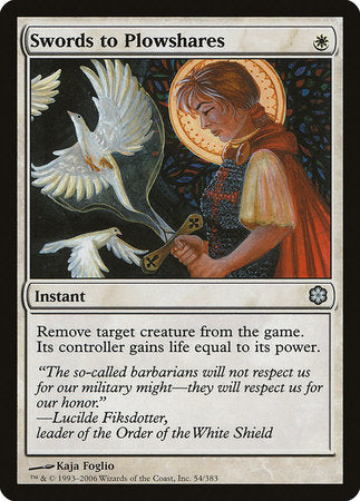 Swords to Plowshares [Coldsnap Theme Decks] | Enigma On Main