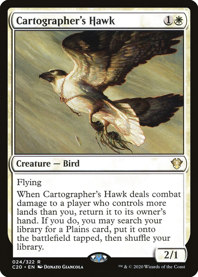 Cartographer's Hawk [Commander 2020] | Enigma On Main