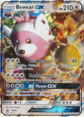 Bewear GX (SM34) (Jumbo Card) [Sun & Moon: Black Star Promos] | Enigma On Main