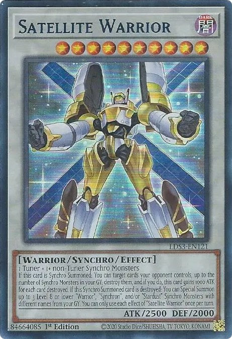 Satellite Warrior (Blue) [LDS3-EN121] Ultra Rare | Enigma On Main