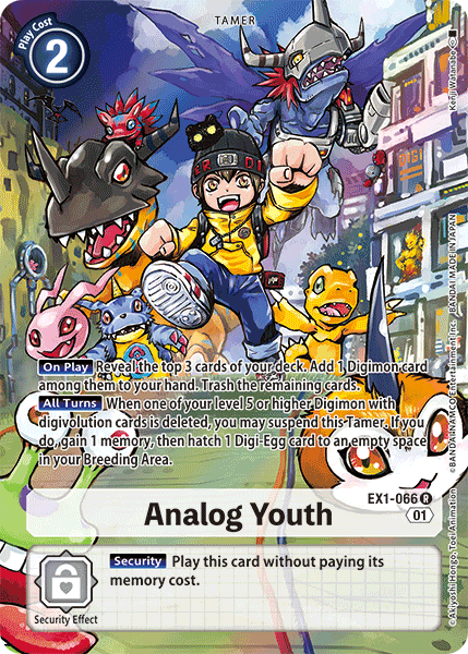 Analog Youth [EX1-066] (Alternate Art) [Classic Collection] | Enigma On Main