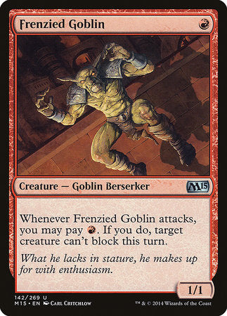 Frenzied Goblin [Magic 2015] | Enigma On Main