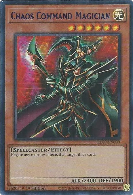 Chaos Command Magician (Blue) [LDS3-EN083] Ultra Rare | Enigma On Main