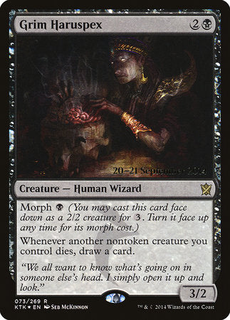 Grim Haruspex [Khans of Tarkir Promos] | Enigma On Main