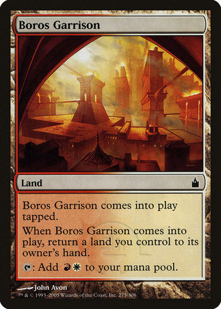 Boros Garrison [Ravnica: City of Guilds] | Enigma On Main