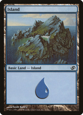 Island (31) [Duel Decks: Jace vs. Chandra] | Enigma On Main