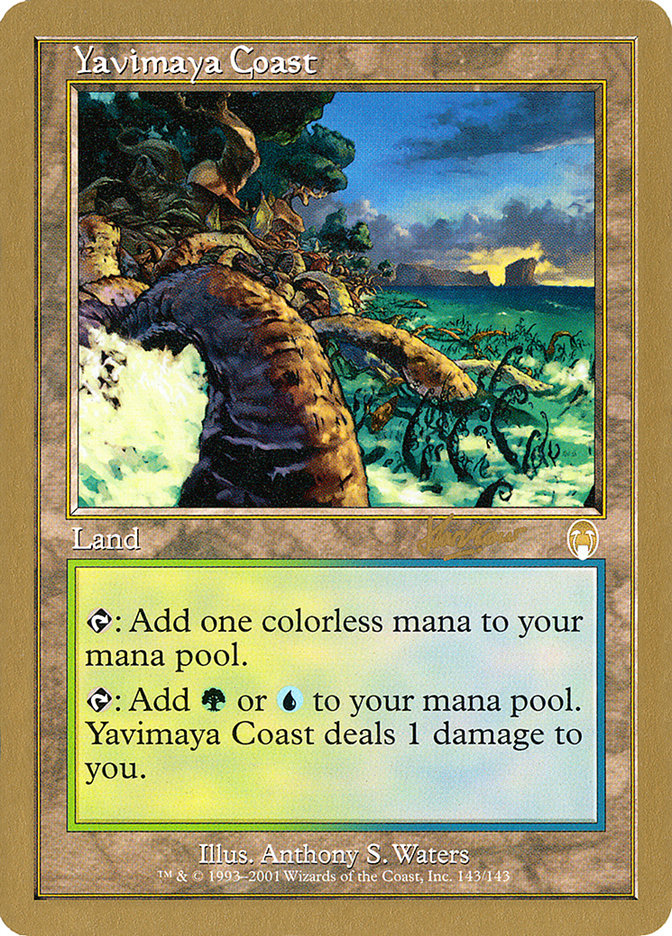 Yavimaya Coast (Sim Han How) [World Championship Decks 2002] | Enigma On Main