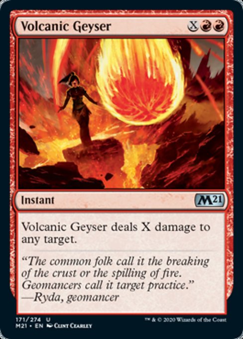 Volcanic Geyser [Core Set 2021] | Enigma On Main