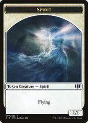 Soldier // Spirit Double-sided Token [Commander 2014 Tokens] | Enigma On Main