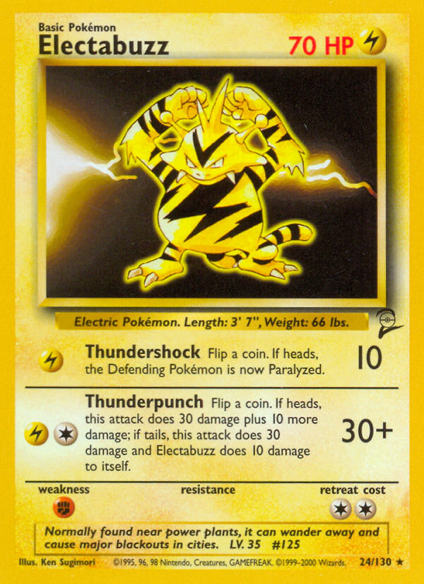 Electabuzz (24/130) [Base Set 2] | Enigma On Main