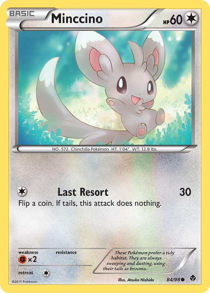 Minccino (84/98) [Black & White: Emerging Powers] | Enigma On Main