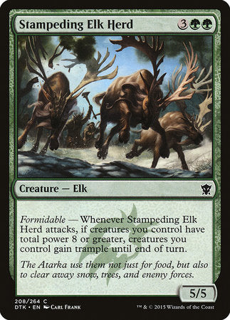 Stampeding Elk Herd [Dragons of Tarkir] | Enigma On Main