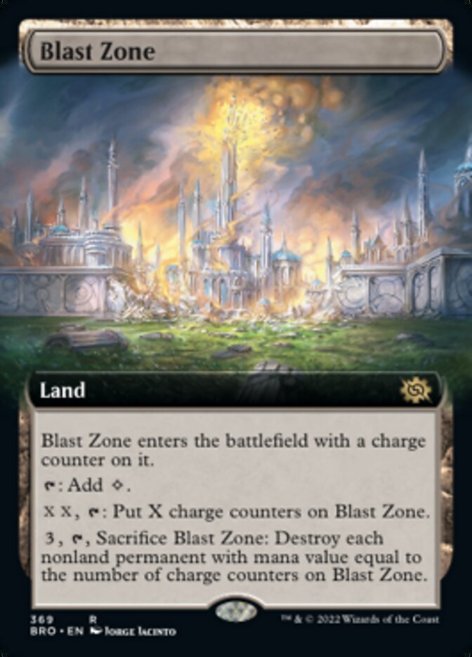 Blast Zone (Extended Art) [The Brothers' War] | Enigma On Main