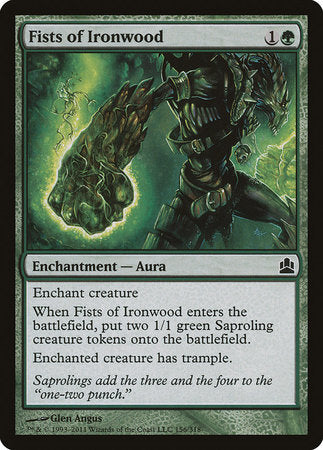 Fists of Ironwood [Commander 2011] | Enigma On Main