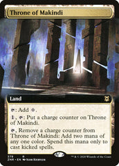 Throne of Makindi (Extended Art) [Zendikar Rising] | Enigma On Main