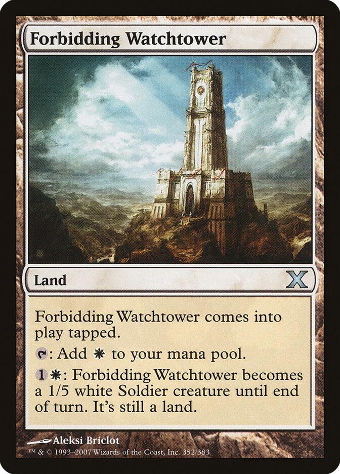 Forbidding Watchtower [Tenth Edition] | Enigma On Main