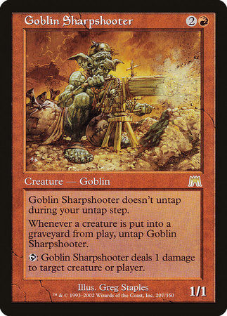 Goblin Sharpshooter [Onslaught] | Enigma On Main