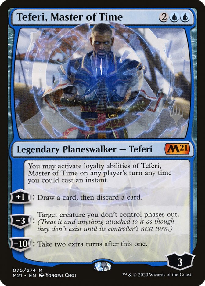 Teferi, Master of Time (Promo Pack) [Core Set 2021 Promos] | Enigma On Main